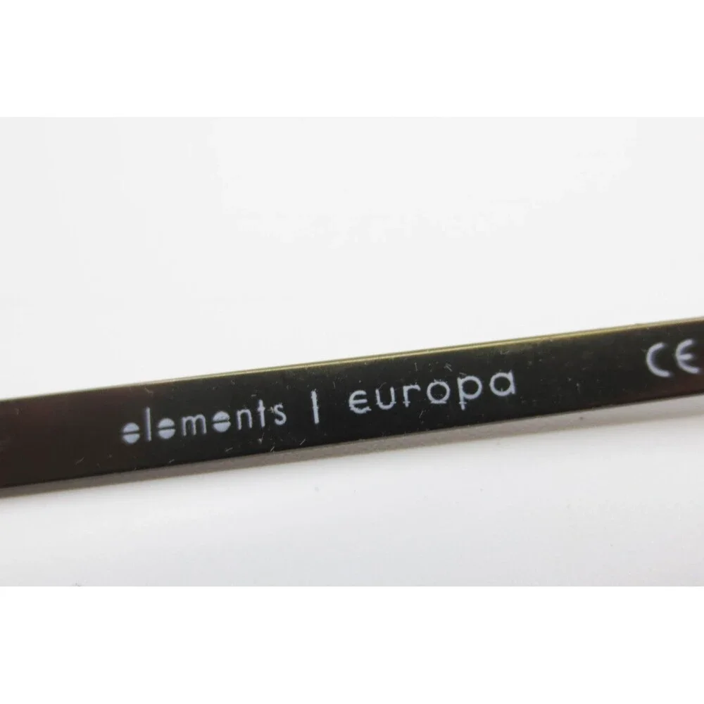 Elements by Europa EL-374 C2 Bronze Rectangular Eyeglasses Frames 57-17-145 Mens